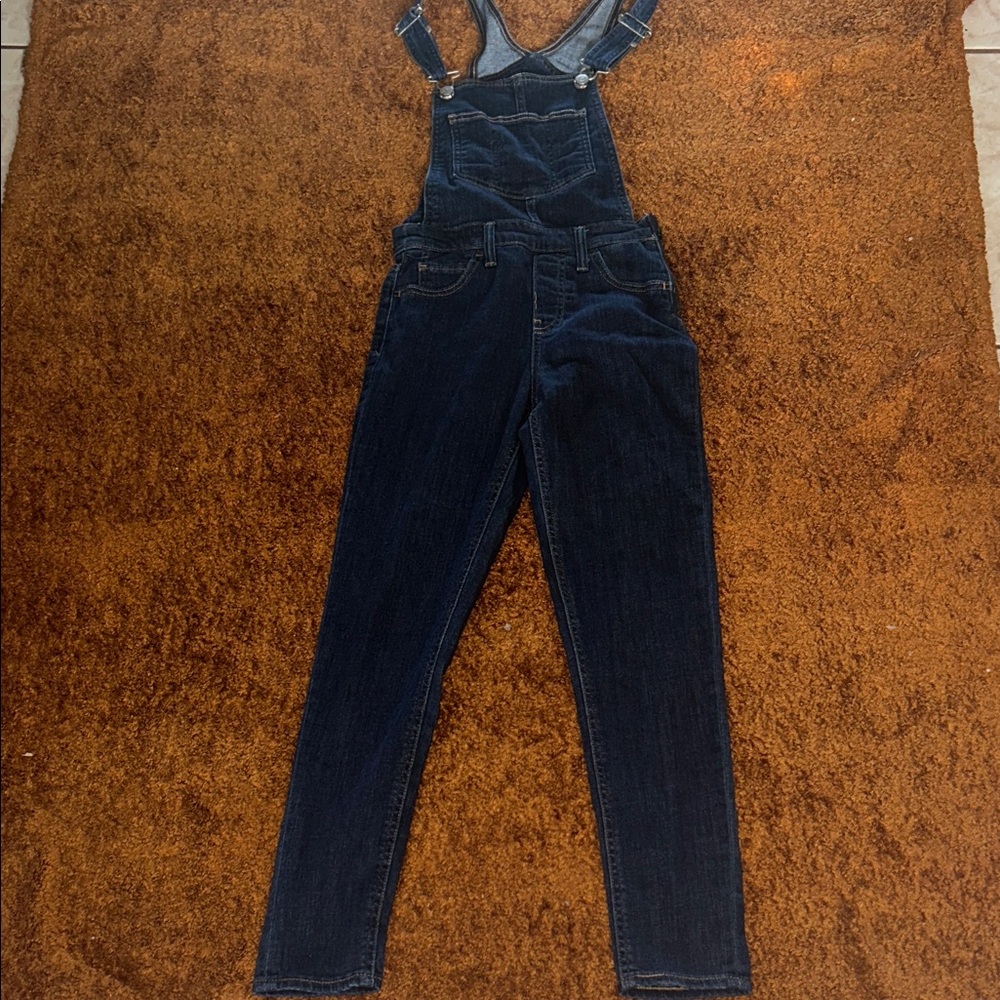 Dark Blue Women's Overalls